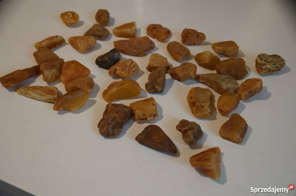 Sprzedam bursztyn surowy 1020 gr mat Razem 505 śląskie Bielsko-Biała