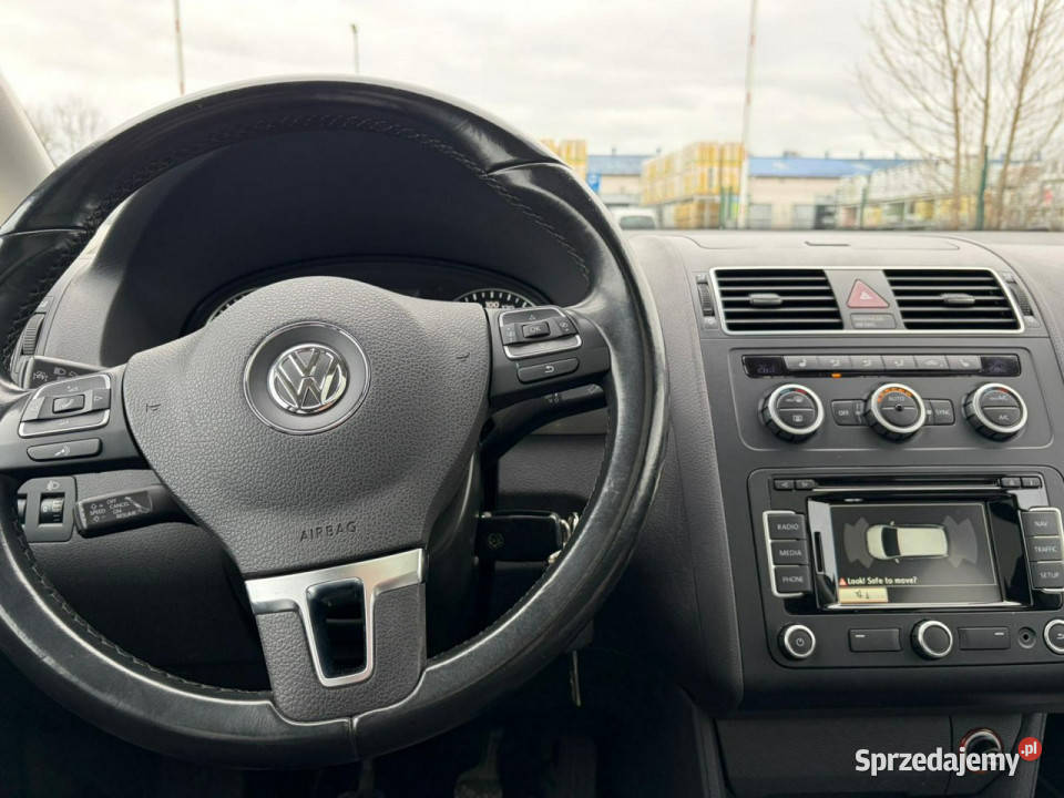 Volkswagen Touran Highline 7 osobowy navi czarny Lębork