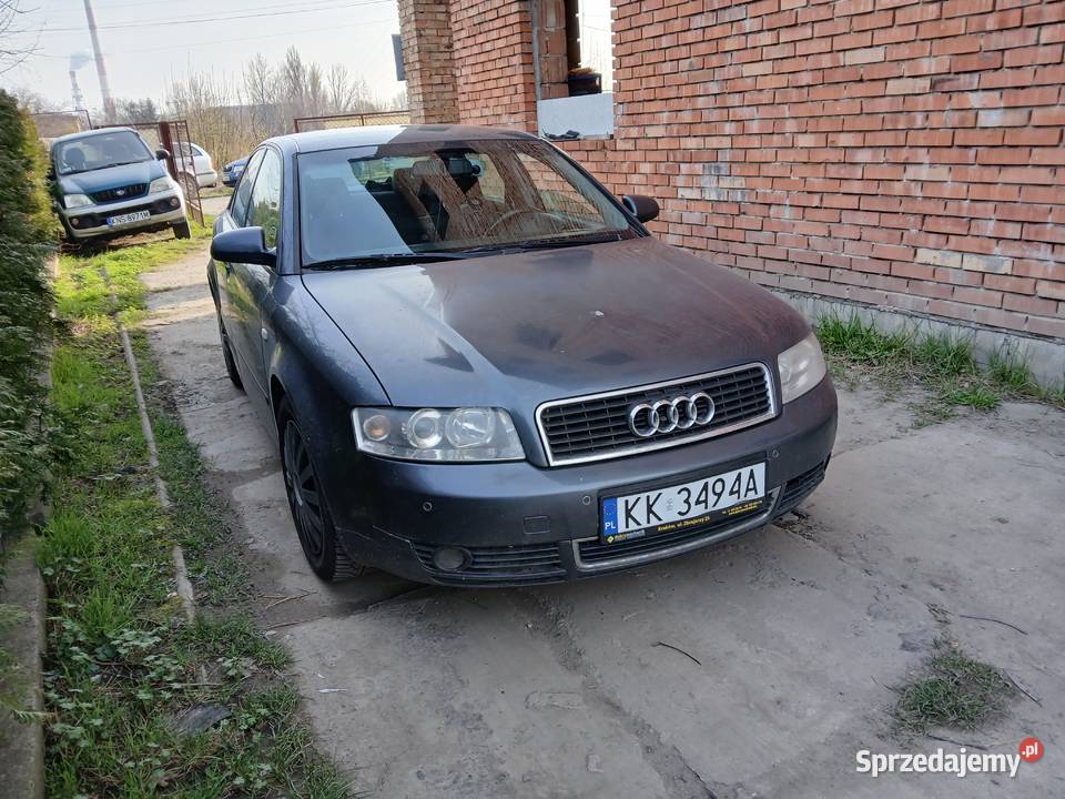 AUDI A4 20 GAZ uszkodzony Kraków