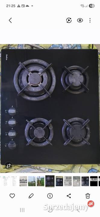Płyta gazowa ceramiczna AMICA PGCZ 6211 łódzkie Łódź
