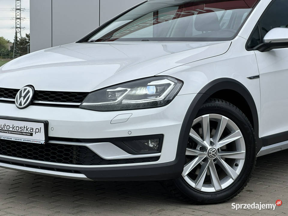 Volkswagen Golf Alltrack Kamera Grzane fotele Kąty Opolskie
