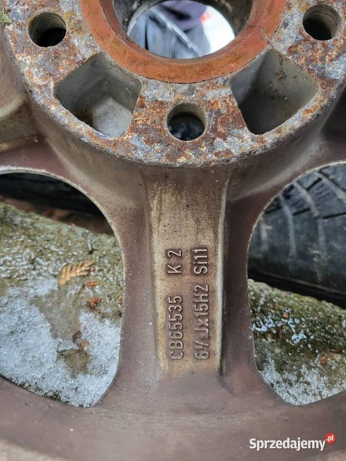 5x112 felgi aluminiowe 19565 15 borbet et40 audi Samochodowe