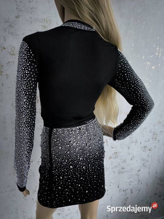 Komplet film rozmiary cyrkonie body spódniczka Bluzki i koszule Sosnowiec sprzedam