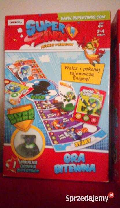 Gra planszowa bitewna SUPER ZINGS ENIGMA things Warszawa