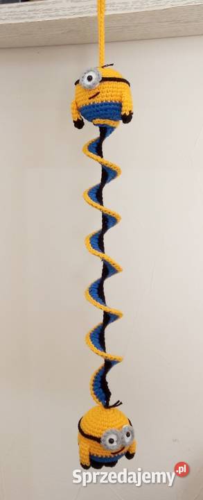 Wiatraczek Wind spinner zawieszka na szydełku