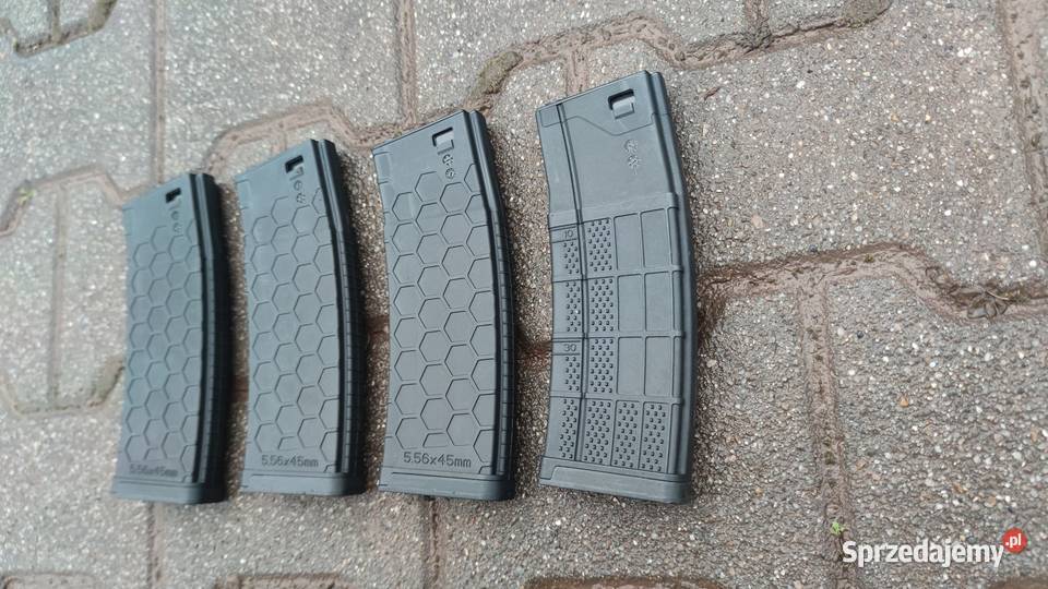 Replika asg 4x długi magazynek mid cap m4m16ar15 Sporty strzeleckie i myślistwo Żywiec