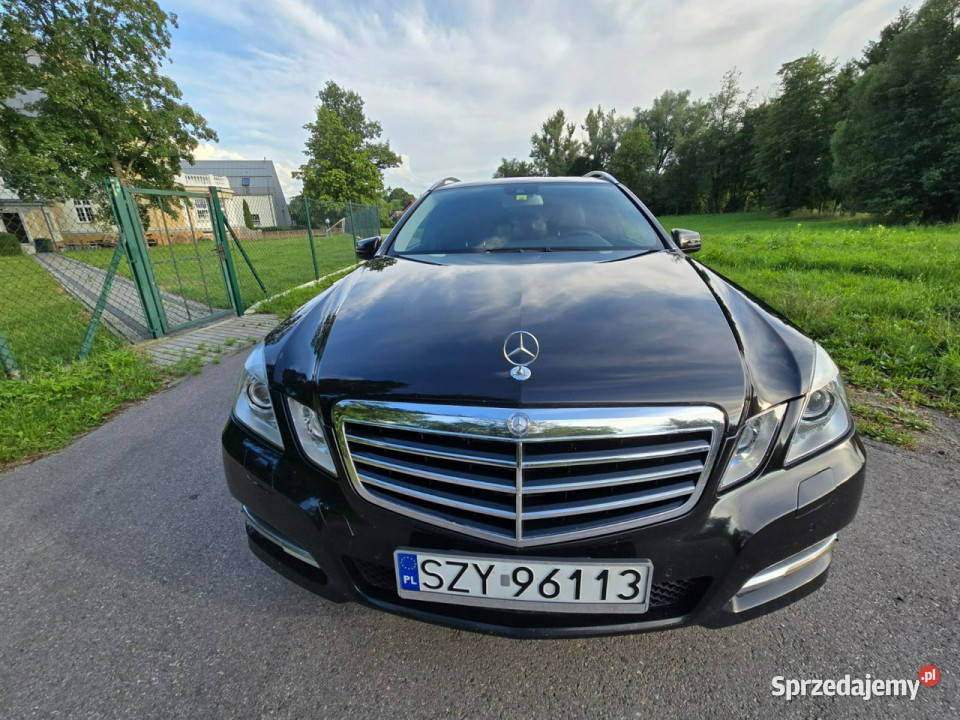 Mercedes E 220 E 2012 avantgarde SKÓRA nowy Łodygowice sprzedam