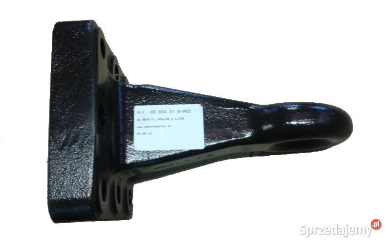 Zaczep ucho dyszla kulowy fi50 145x145 flanszowy Kamionna sprzedam