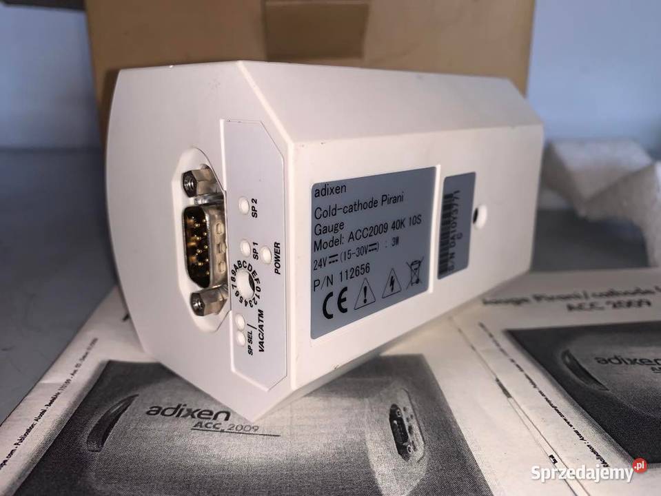 Adixen ACC 2009 Vacuum Gauge Used Warszawa