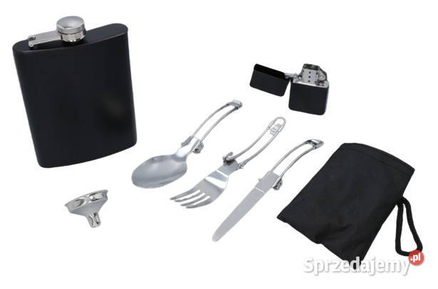 Zestaw Piersiówka Zapalniczka Lejek Zestaw Pozostałe śląskie Ostrowy nad Okszą