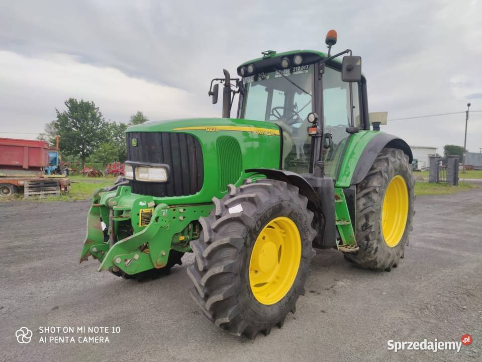 JohnDeere 6820 z Tuzem JD 6620 6920 Rewers elektrohydrauliczny Czersk