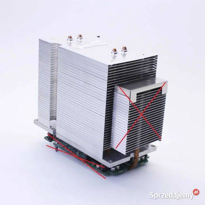 2x Radiator Chłodzenie Procesora Apple G5 CPU Tarnów