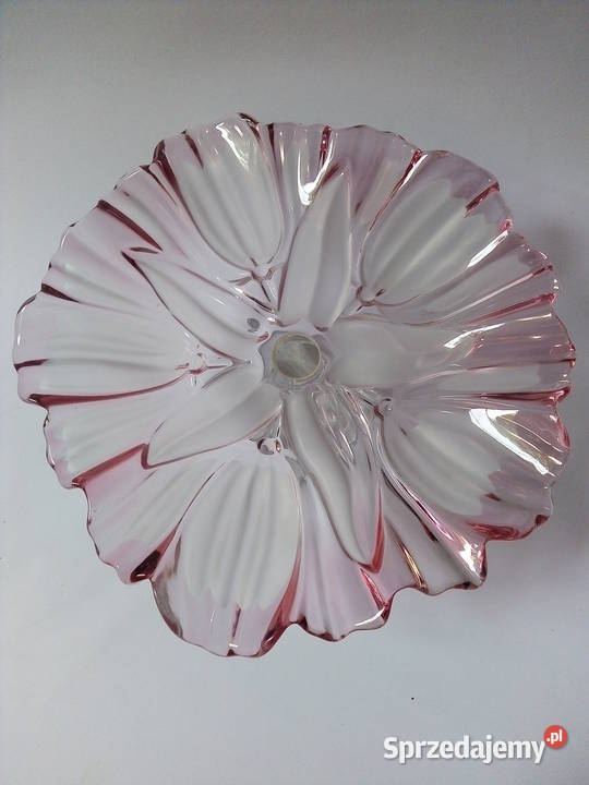 szklana patera Walther Glas Sylvia Satin Rose Częstochowa