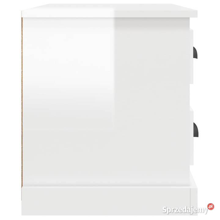 Szafka nocna biała wysoki połysk 60x39x45 mazowieckie