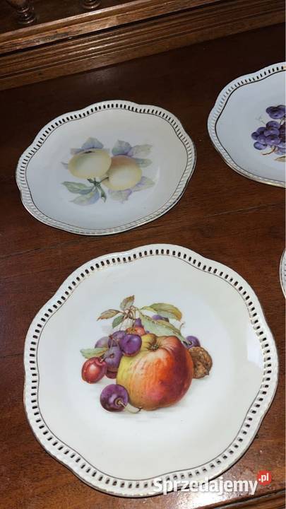 Talerzyk z owocami ażur Syg Schumann Arzbeg Gdańsk