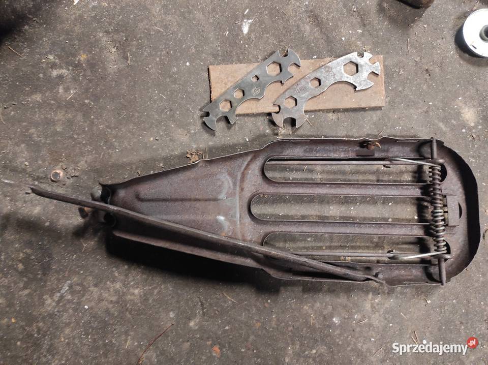 Stary bagażnik rowerowy lata 70 blaszany może