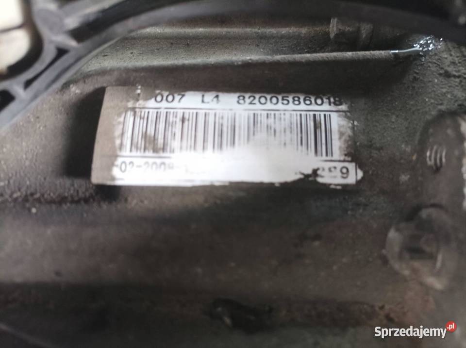 SKRZYNIA BIEGÓW PK4007 20 DCI Renault Laguna III
