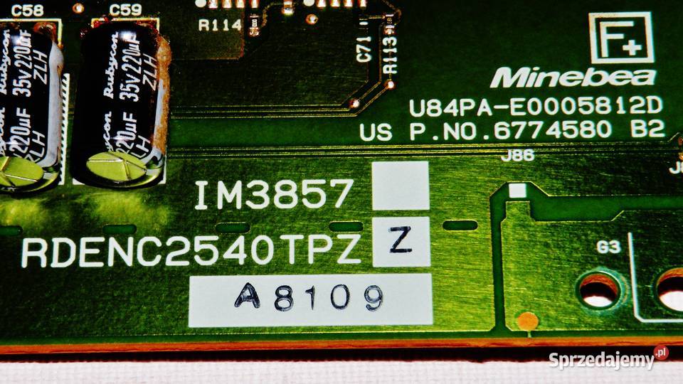 Moduł przetwornicy Minebea U84PAE0005812D do tv kujawsko-pomorskie Bydgoszcz sprzedam
