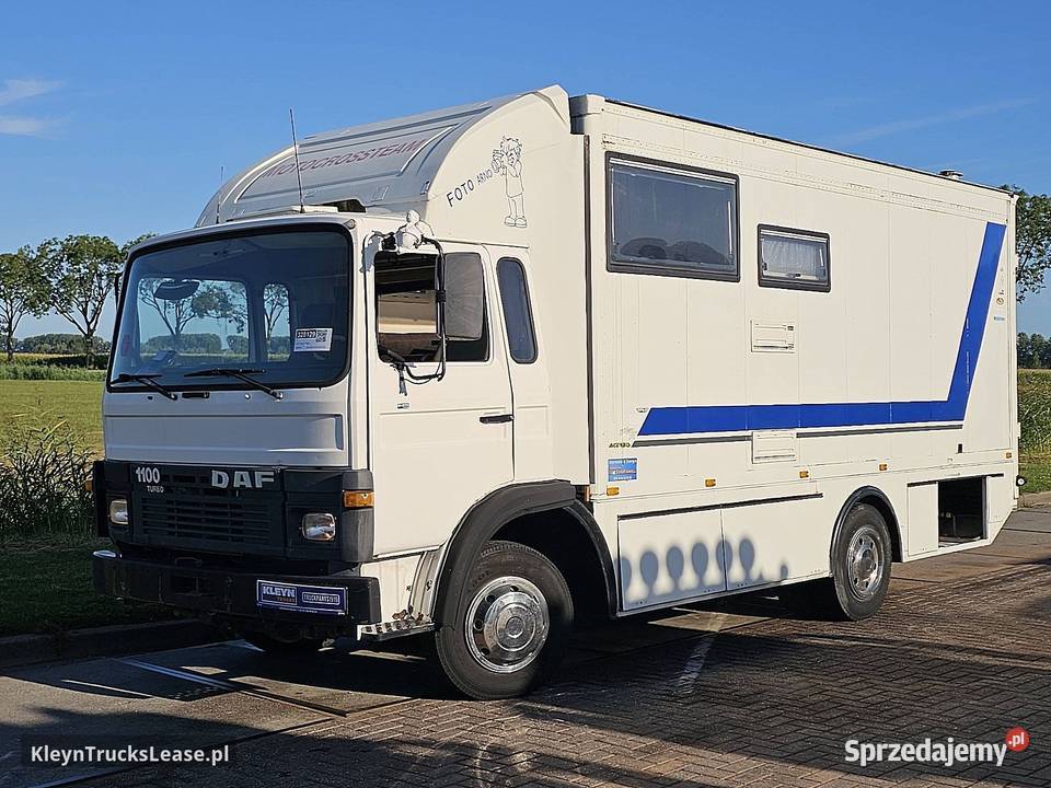 DAF 1100 TURBO CAMPER RACE TRUCK kontener 4x2
