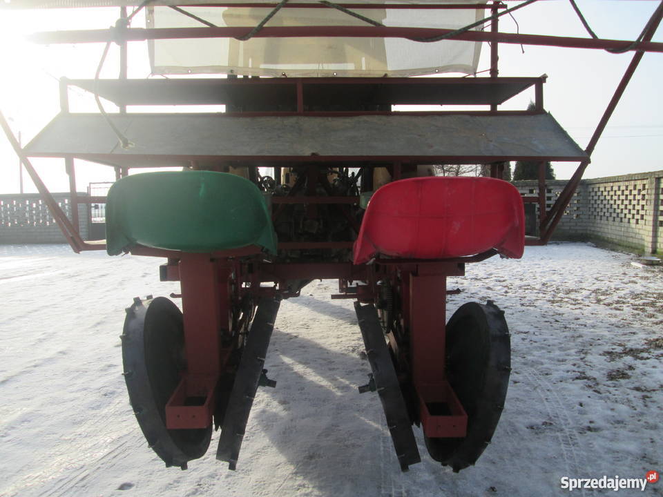 Sadzarka do warzyw karuzelowa 2 rzędowa ŁUCZAK Sochaczew