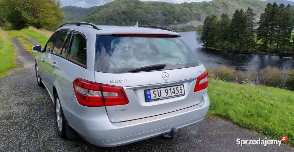 Mercedes Benz klasse E 200 CDI automat skóra radio