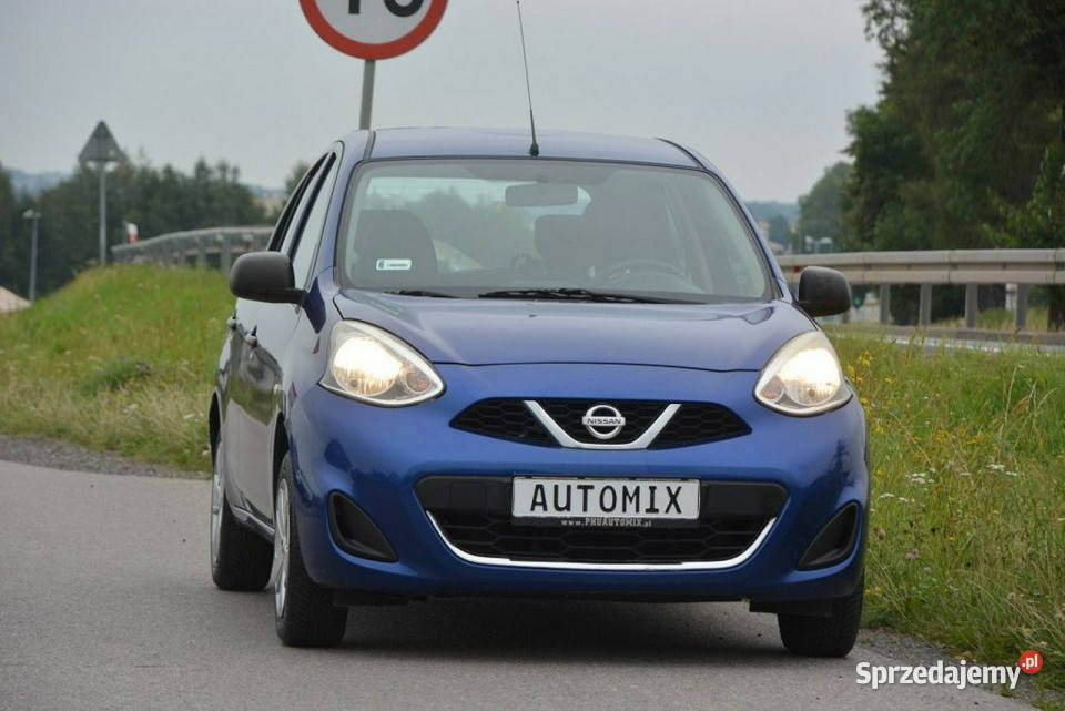 Nissan Micra 12 Benzyna Gaz klimatyzacja VAT marża Micra Sędziszów Małopolski