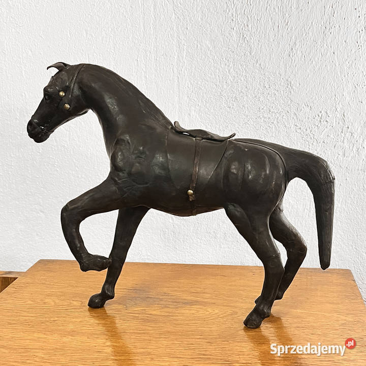 Figura Konia ze skóry papier marche Bliski Warszawa