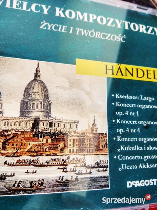 Handel muzyka Konceet organowy Warszawa