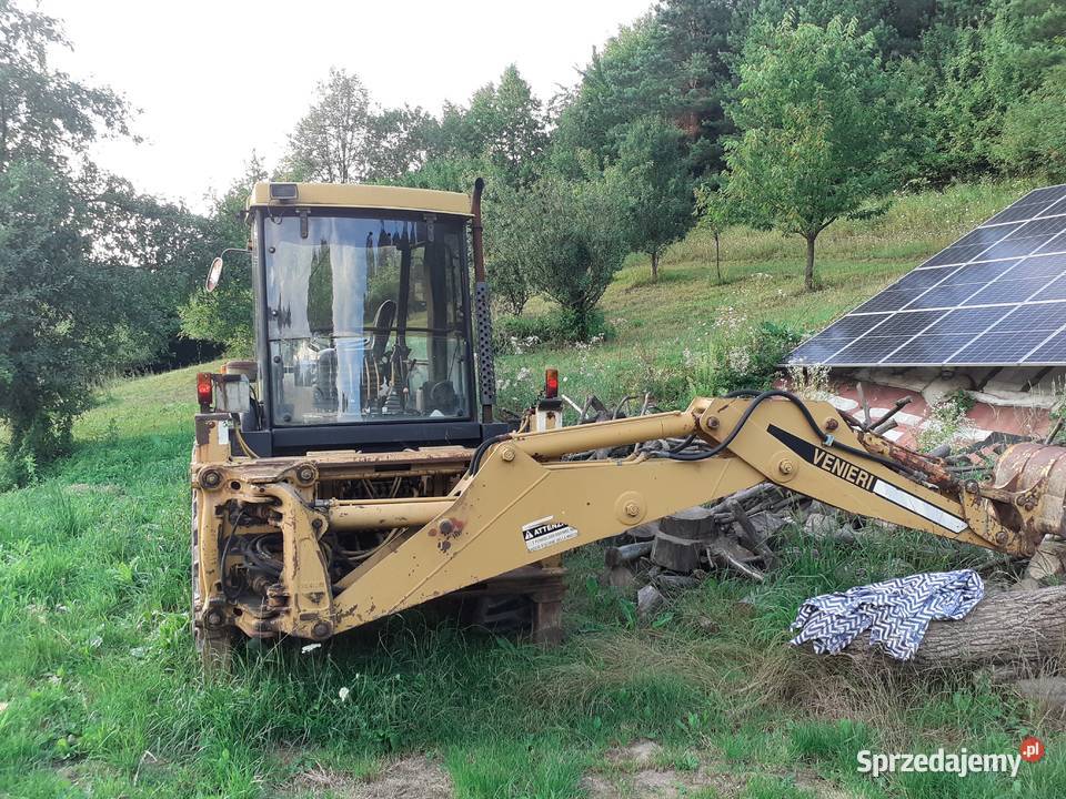 koparkoładowarka venieri 823b Włoska Mocno Pilzno