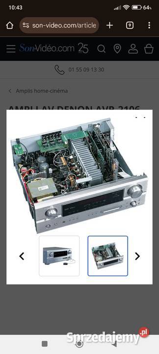 Denon AVR 2106 amplituner 71 DTS RDS pilot