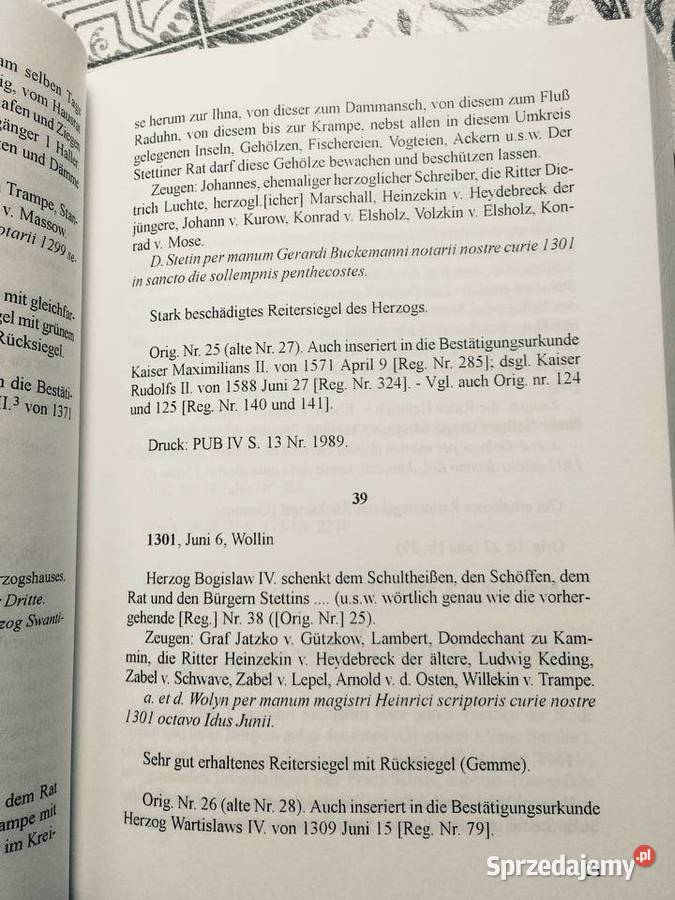 3776 Księga Metrykalna Księgozbioru Miasta zachodniopomorskie Szczecin