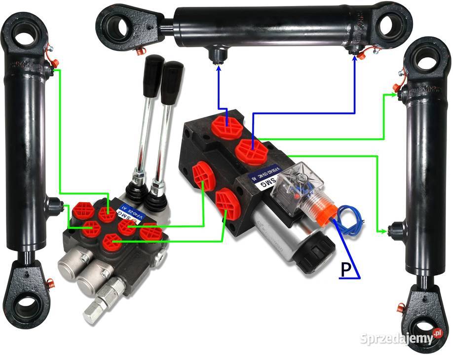 Elektrozawór 62 Dzielnik 50L 12V 3Sekcje TUR