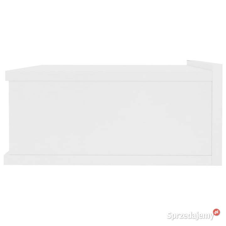 Wisząca szafka nocna biała 40x30x15 materiał Warszawa
