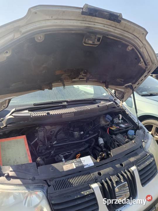 Seat Alhambra 2001 gaz w całości na części kupiony w Polsce