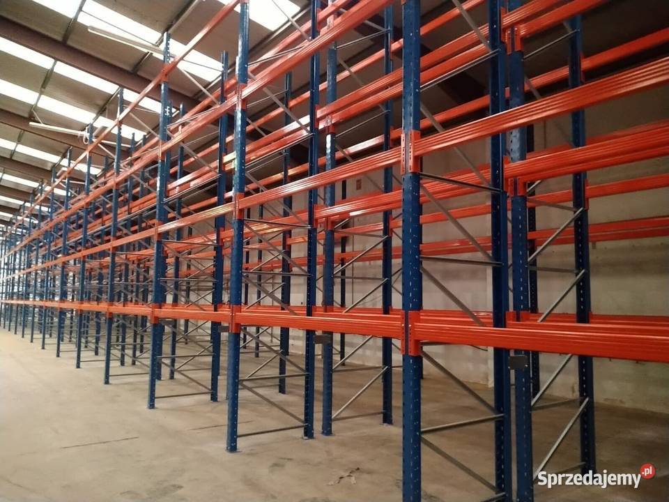 Regały magazynowe paletowe przemysłowe STOW H600 Tarnów