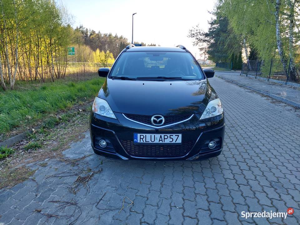 Mazda 5 silnik 18 benzyna wersja siedmioosobowa Lubaczów