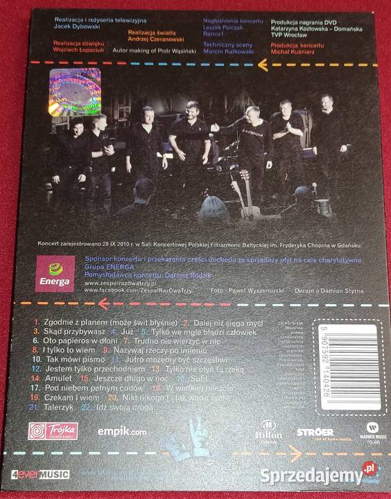 Raz Dwa Trzy 20 lat Koncert Limited Edition łódzkie Lutomiersk