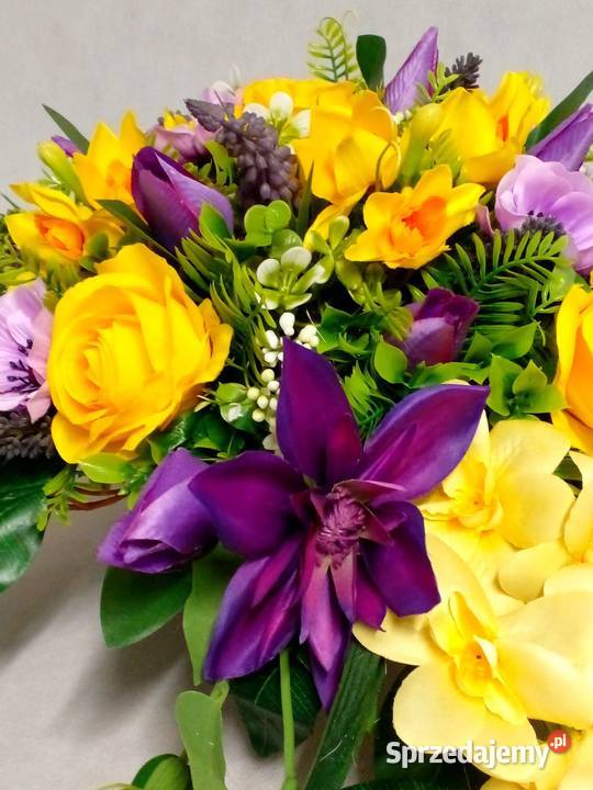 Komplet nagrobny kompozycja stroik Dobroszyce sprzedam