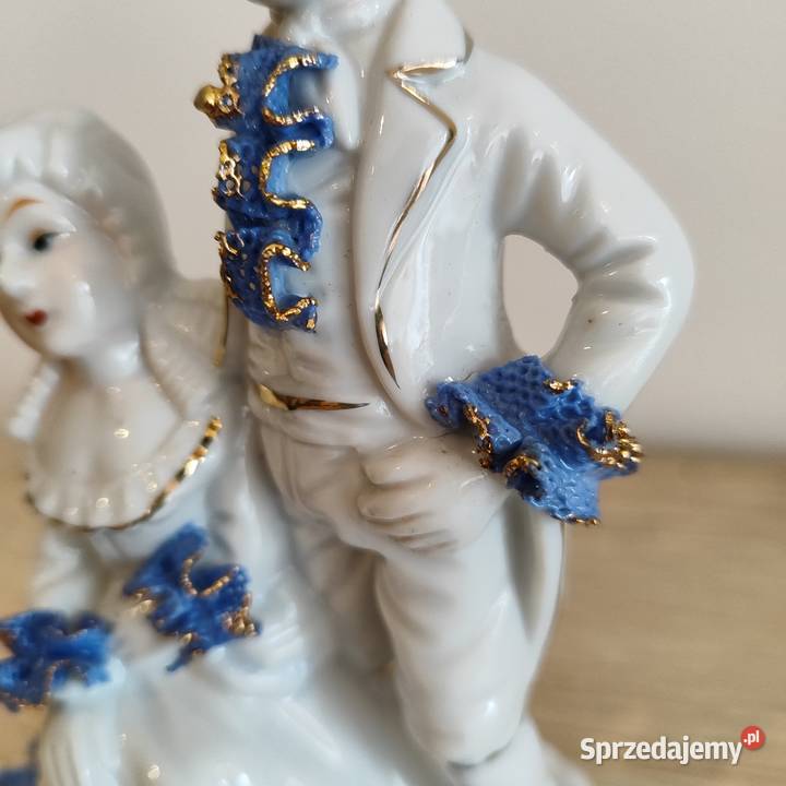 Porcelanowa figurka Para Wola Łużańska