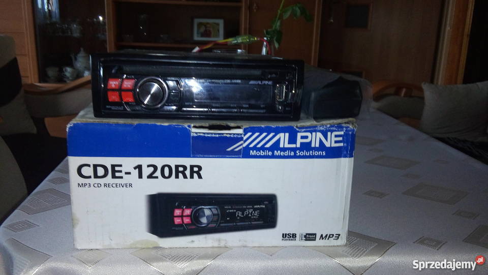 ALPINE - CDE-120RR stereo radio/cdspeler Autoradio - Catawiki