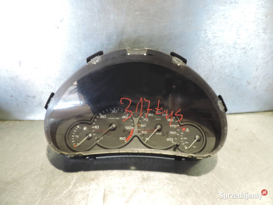 LICZNIK PEUGEOT 206 19D 2WTYCZKI 9634961080 osobowe Nowy Sącz