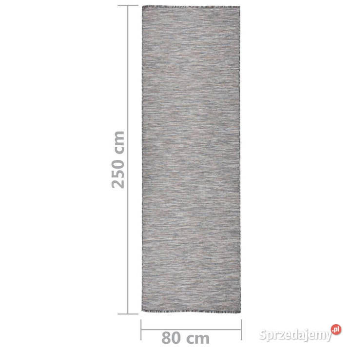 Dywan zewnętrzny o płaskim splocie 80x250 Dom i Ogród Warszawa
