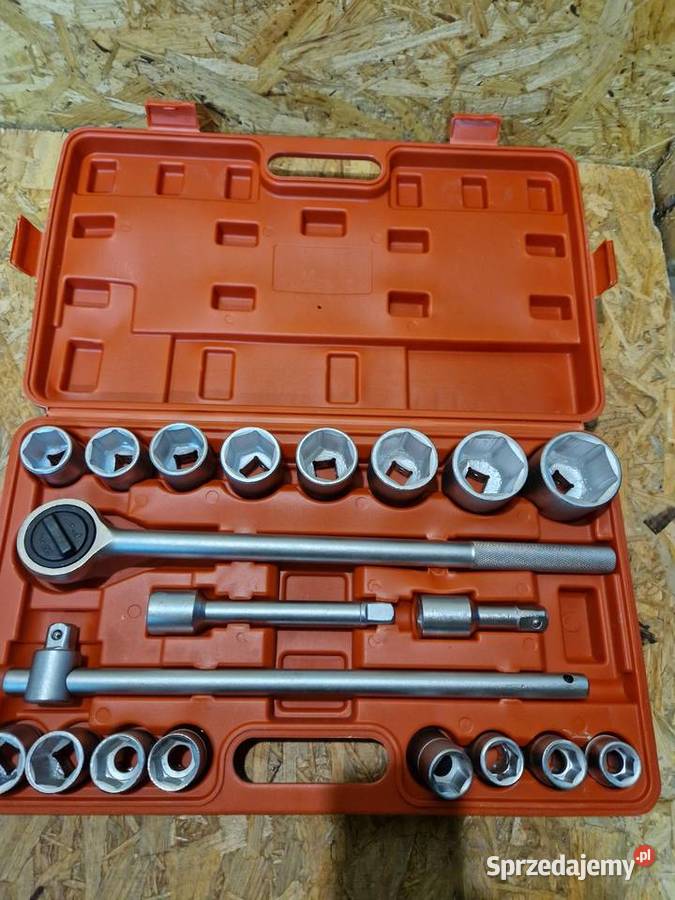 KLUCZE NASADOWE 34 6KĄTNE 21el 1950mm TIR Narzędzia ręczne Głogowa sprzedam