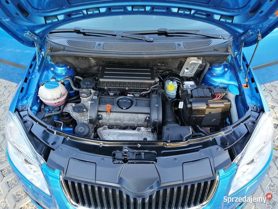 Skoda Roomster 16 Benzyna 105 Zarejestrowany w Koziegłowy sprzedam