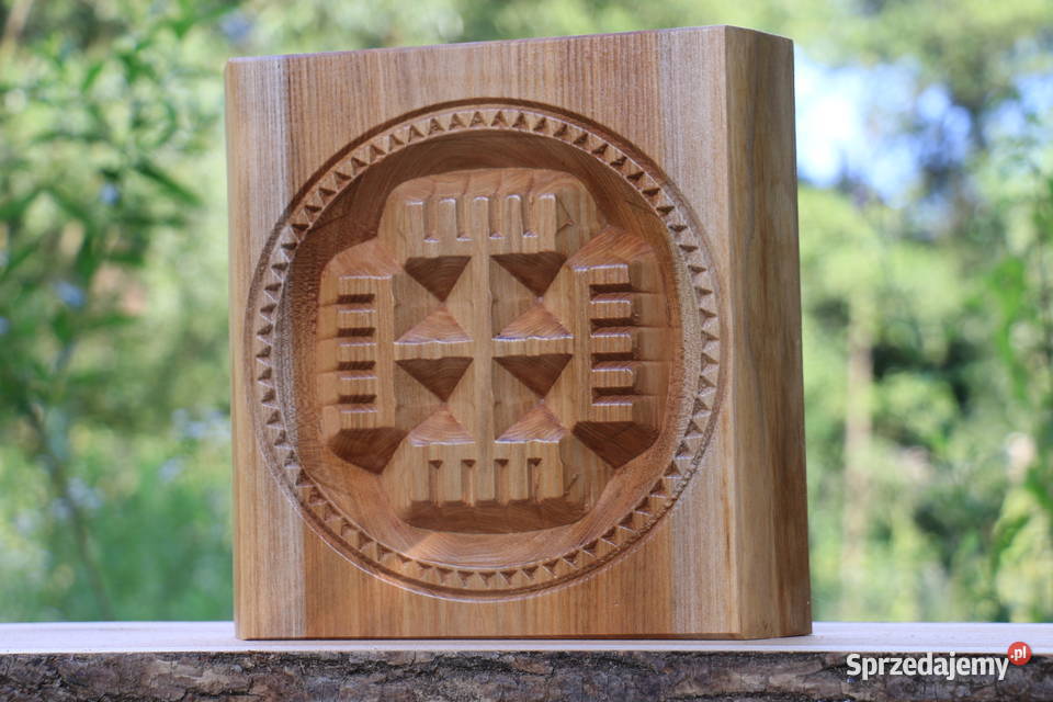 Statuetka Drewniana Swarzyca Ręce Boga Kołowrót Jasienica Rosielna