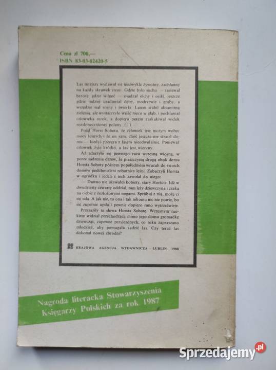 Wielki las Zbigniew Nienacki 1988 świętokrzyskie Kielce