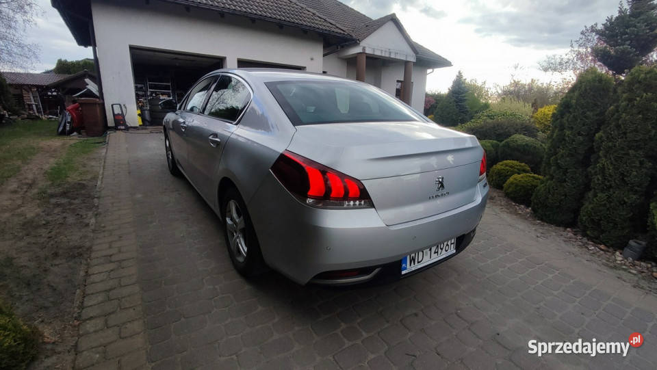 Peugeot 508 zadbany krajowy serwis ASO faktura tempomat kujawsko-pomorskie sprzedam