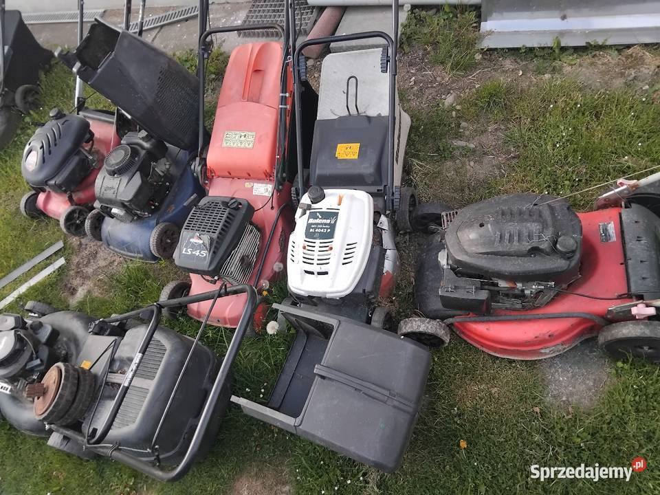 Kosiarki do trawy uszkodzone do naprawy na Konina