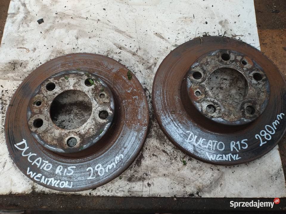 FIAT DUCATO JUMPER BOXER tarcza hamulcowa 280mm Kielce