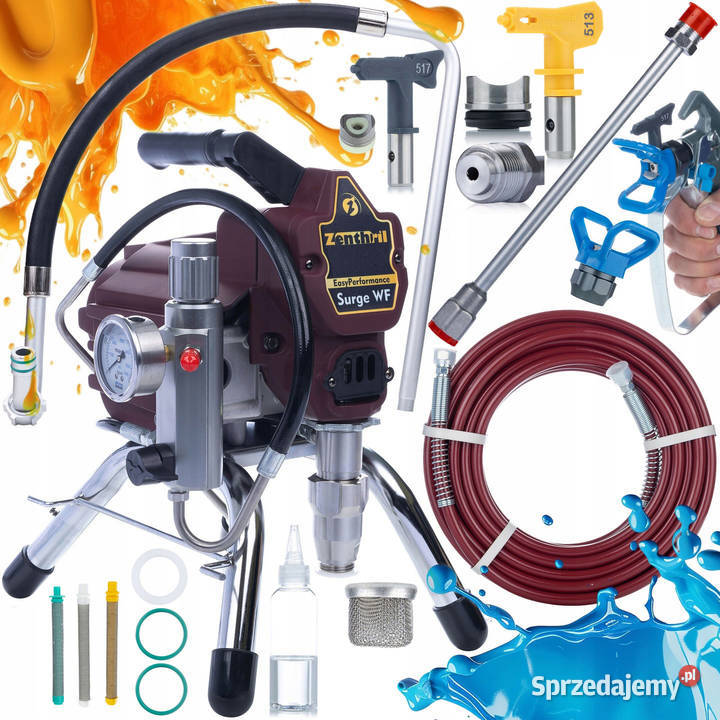 Agregat Malarski Zenthril Surge WF 1800W 20MPa Ludźmierz sprzedam